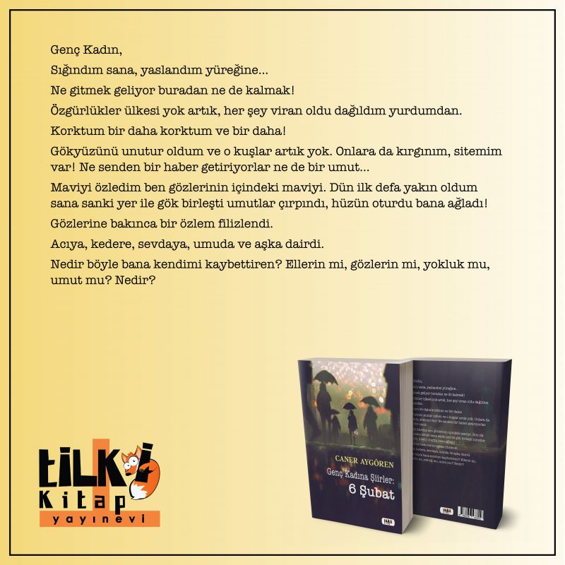 Genç Kadına Şiirler: 6 Şubat