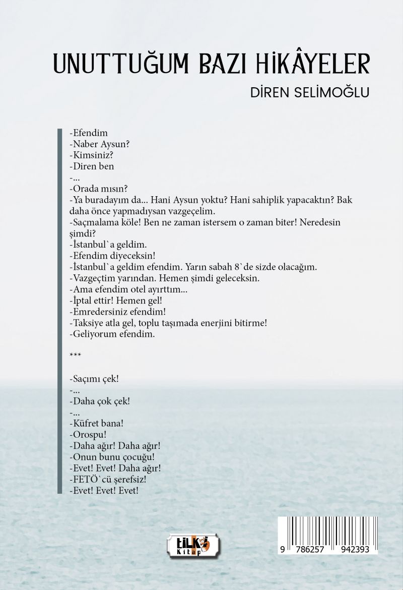 Unuttuğum Bazı Hikâyeler