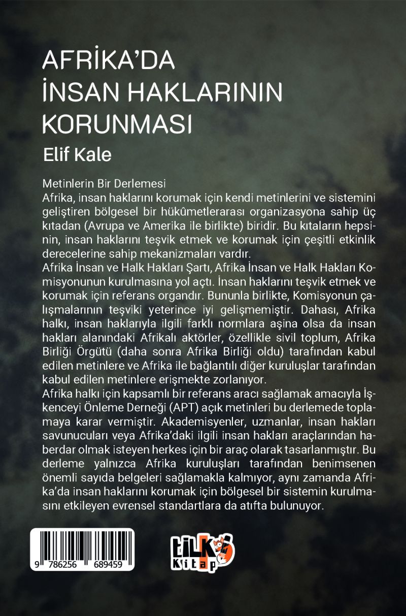 Afrika`da İnsan Haklarının Korunması