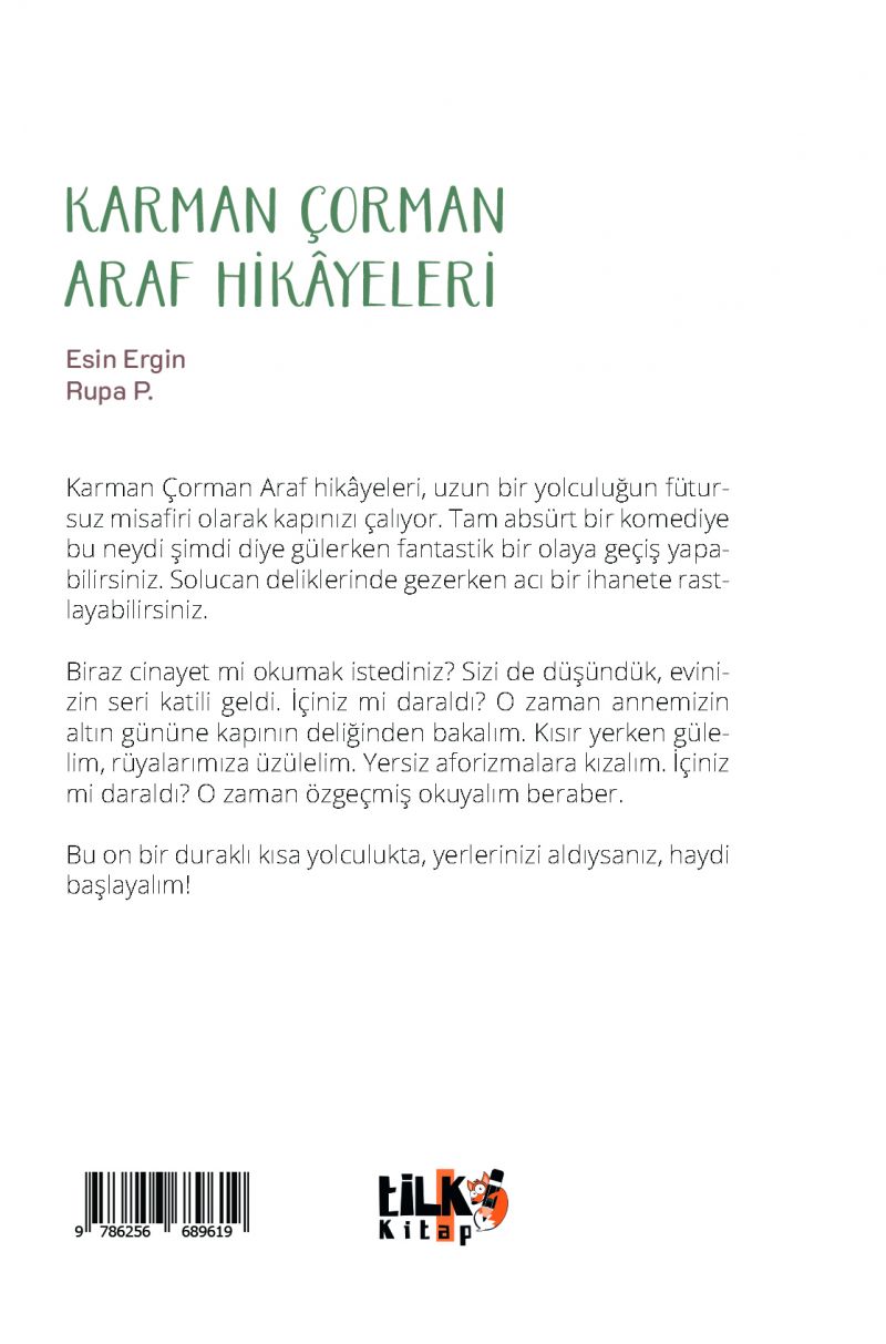 Karman Çorman Araf Hikâyeleri