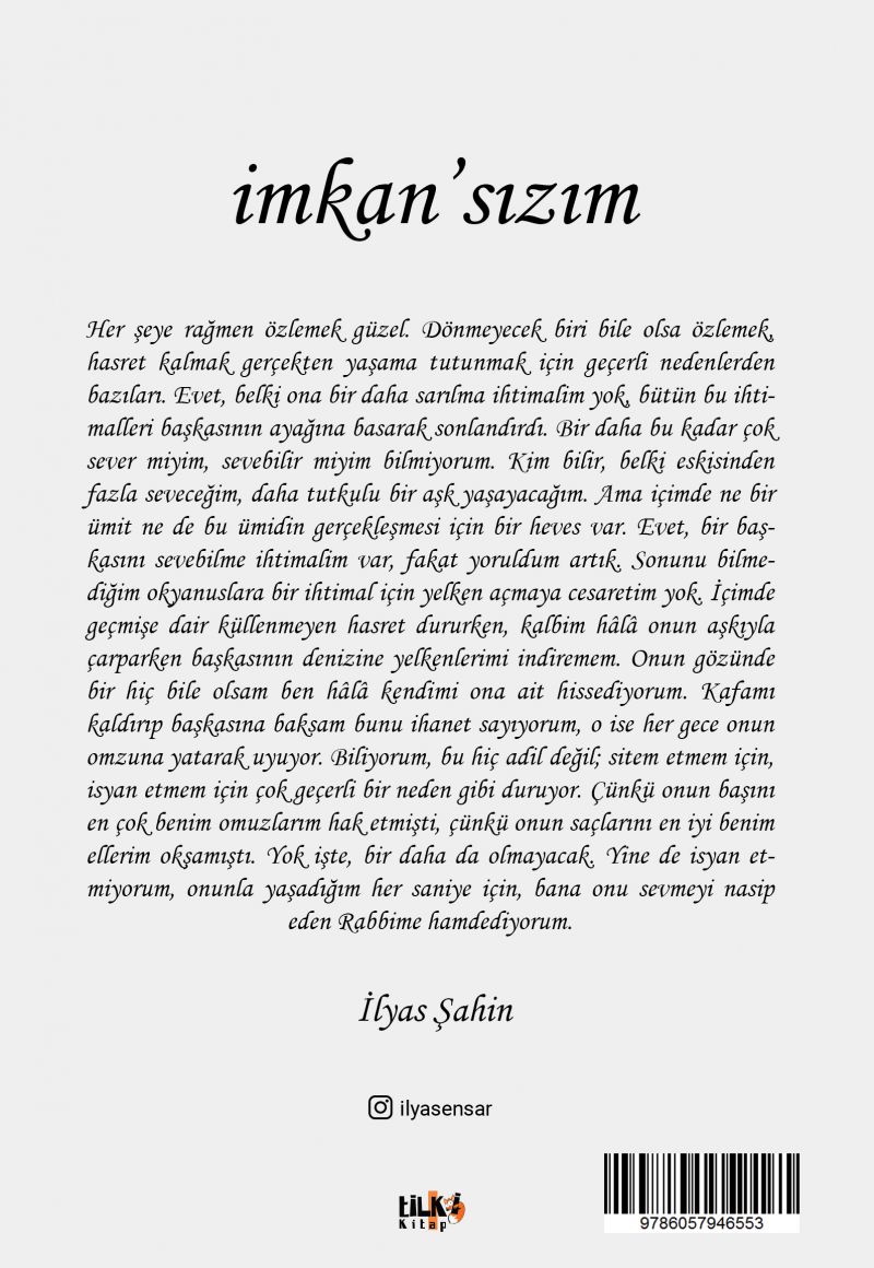 İmkan`sızım