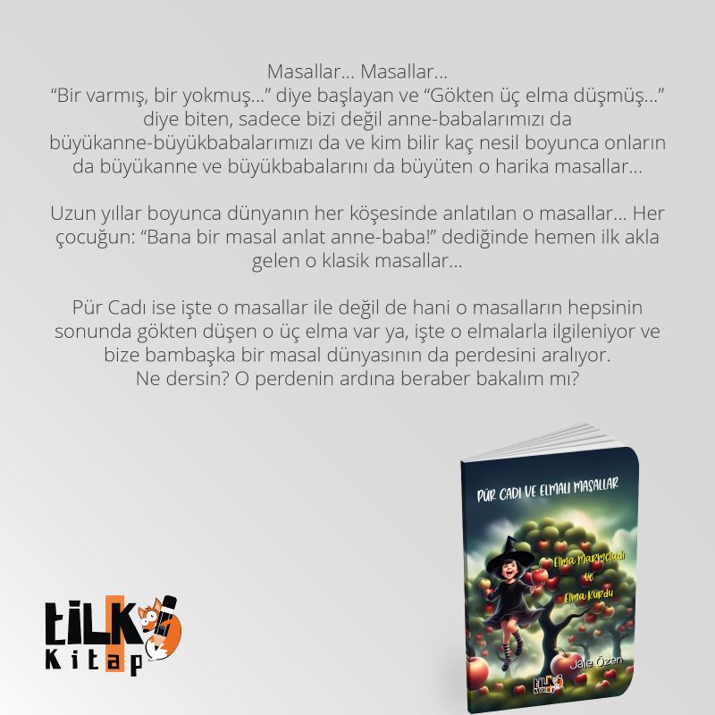 Pür Cadı ve Elmalı Masallar: Pür Cadı - Elma Marmeladı ve Pür Cadı - Elma Kurdu